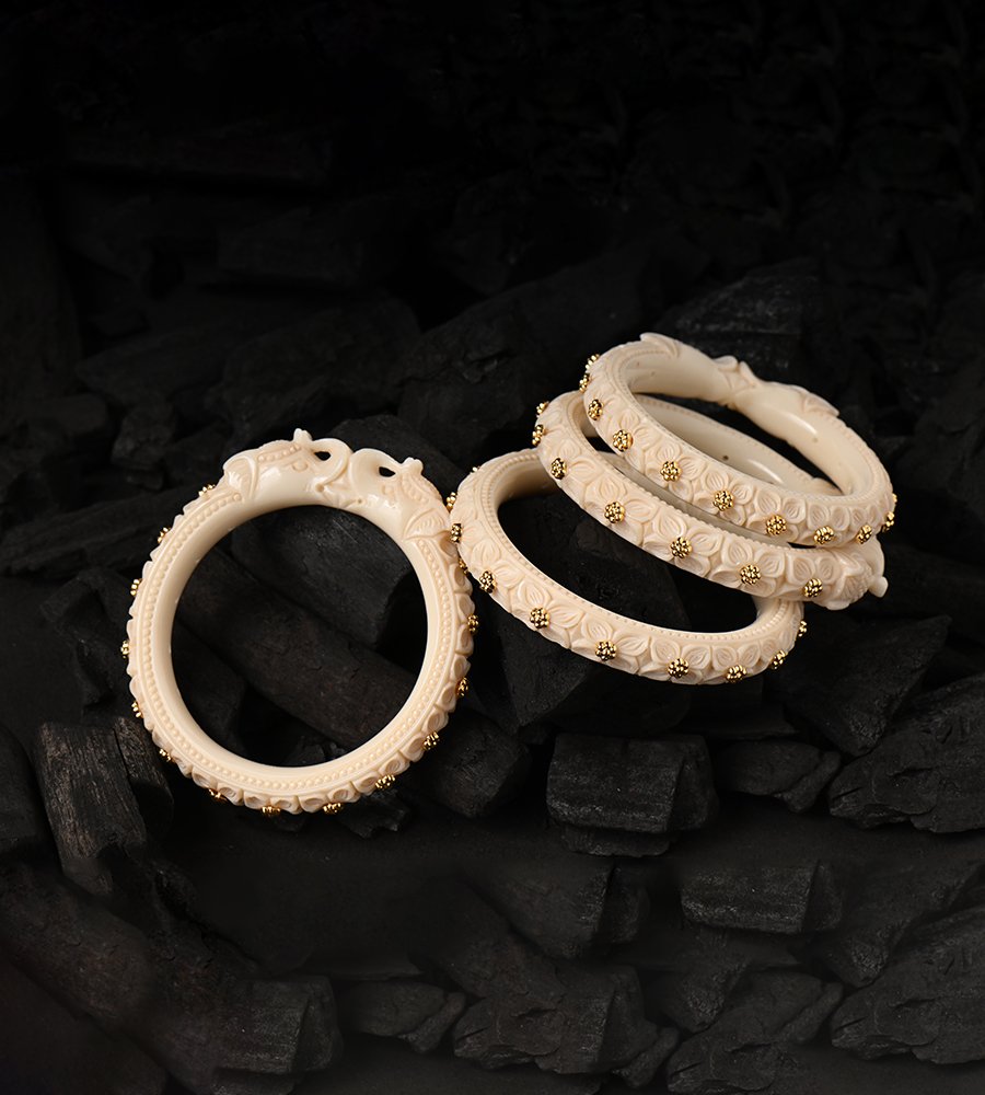 Korean Bala With Gold Plated Phool