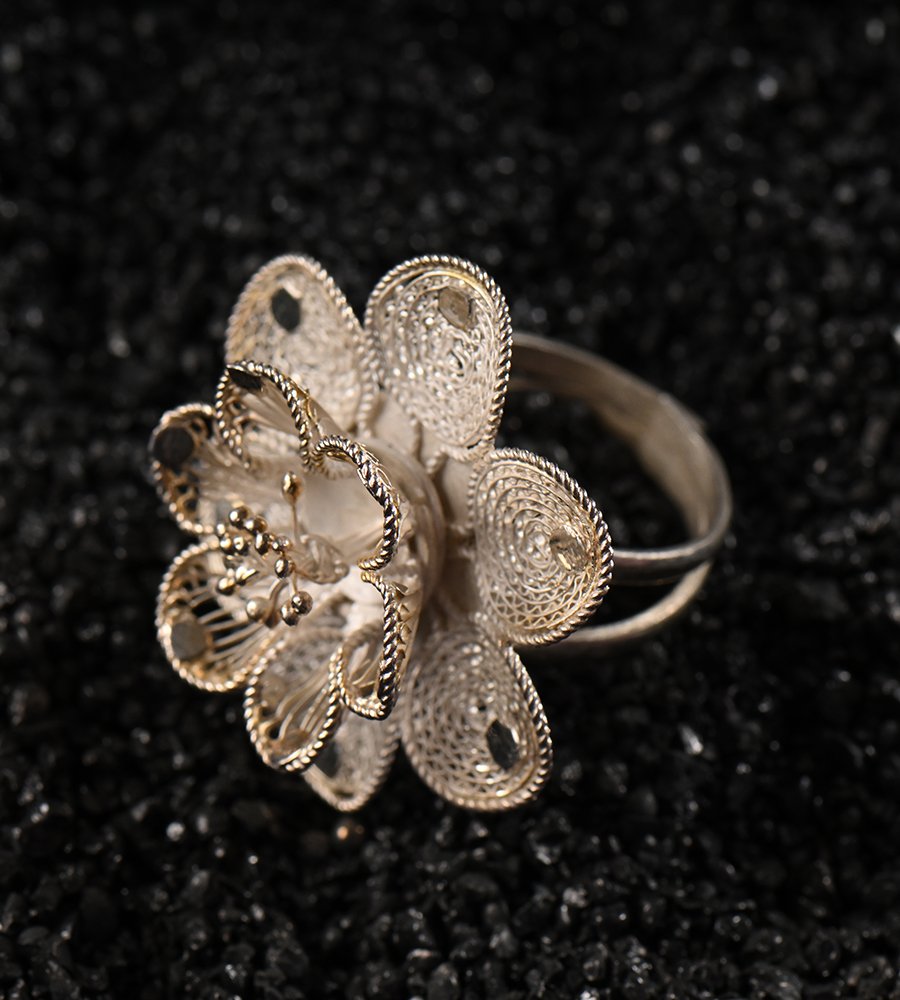 Filigree Flora Ring